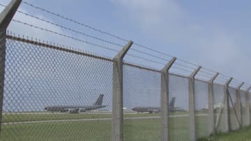 アメリカ空軍兵の男が民間地の住宅に侵入した疑いで逮捕　「ゲットアウト」と注意されて退去　沖縄