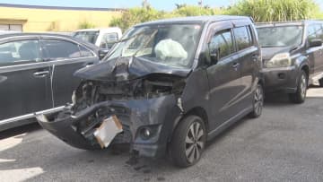 軽乗用車が街灯に衝突 運転手の男性（54）が死亡 宮古島市の市道