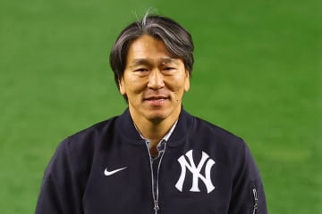 松井秀喜氏がサーマン・マンソン賞授賞式に出席　メジャー開幕戦は「非常に思い出深い」