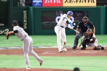 大谷翔平〝凱旋２ラン〟で「NPB球」トレンド入り　ライトへの約120ｍ弾で注目