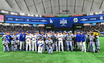 大谷翔平、山本由伸、佐々木朗希「なんでいないの？」　試合後の集合写真に不在の理由