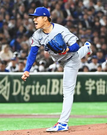 ドジャース・山本由伸 ５回好投で昨季デビュー戦の〝雪辱〟　降板後は大谷翔平とハイタッチ