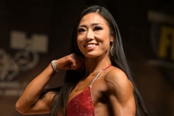 【ＦＷＪ】ＩＦＢＢビキニプロ・Ｙｕｍｅがド迫力の筋肉美ボディを披露　目標は最高峰オリンピア