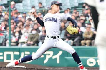 【センバツ】横浜が市和歌山に競り勝つ　先発・織田は〝松坂超え〟１５２キロも「悔しい気持ちでマウンドを降りました」