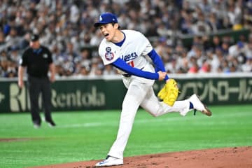 佐々木朗希メジャー初登板は大荒れ５四球…球数かさんで３回１失点で降板