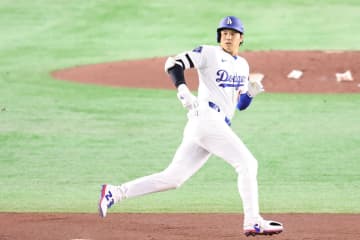 大谷翔平がお立ち台で〝自虐ネタ〟　ビデオ判定での本塁打に「少し微妙な感じになっちゃって」