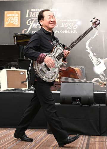 中村梅雀　豪華ジャズイベントにゲスト出演へ…ベース歴57年「購入したのは74本。自宅にあるのは…」