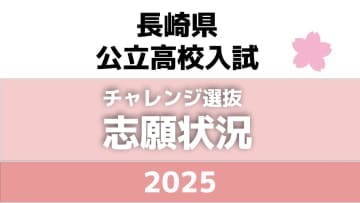 長崎県立高校「チャレンジ選抜」志願者わずか16人…残定員1445人の1.1%　22校でゼロ