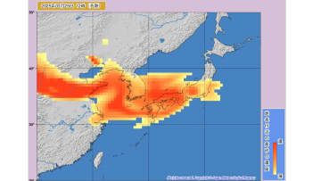 【黄砂情報】九州～関東・北陸の広範囲に高濃度飛来へ　25日・26日要注意　洗濯物や体調管理を