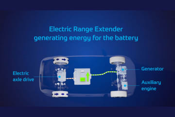 ZF 最新のレンジエクステンダーを発表　見直された技術で新たなEVの世界を展開