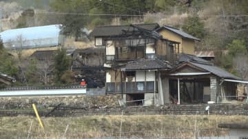 真庭市で住宅全焼　1人が遺体で見つかる　岡山