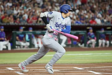 【MLB】大谷翔平、“時速179キロ”痛烈適時打などドジャース18安打で「母の日」快勝　フリーマン9号、ベッツ6号も飛び出しMVPトリオが躍動
