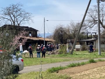 【焼け跡から1人の遺体…】桑折町で70代男性が1人で暮らす住宅が全焼・福島