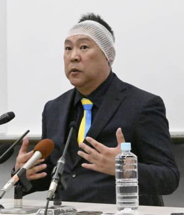 立花孝志氏 岸和田市長選は「最後の2馬力」「永野前市長への謝罪目的」街頭演説行わず 出馬正式表明