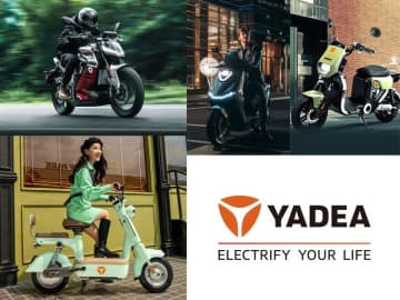 電動二輪モビリティ世界最大級のYADEA　第41回大阪モーターサイクルショー2025に出展　2025年3月21日(金)～23日(日)インテックス大阪