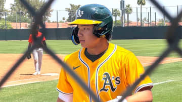 アスレチックス・森井翔太郎が3番DHでマイナーリーグデビュー　初打点も「ヒットが出なかったのは悔しい」