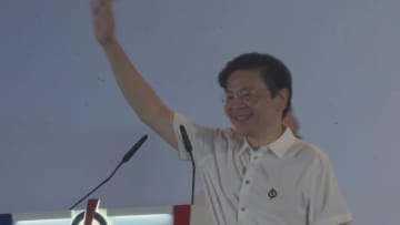 シンガポール総選挙 “一党支配”の与党が圧勝　去年就任したローレンス・ウォン首相のもと初めての総選挙で