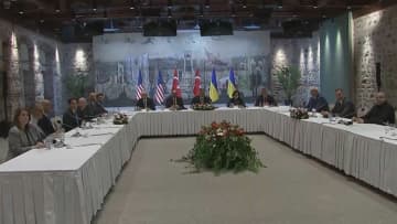 【速報】ウクライナ・トルコ・アメリカの3か国協議始まる　3年ぶりロシア・ウクライナ直接交渉を前に