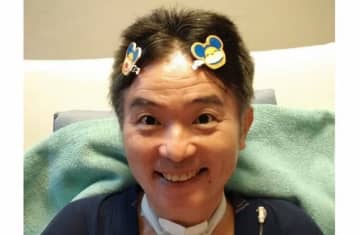 【ニャンちゅう】　声優・津久井教生さん　「腰を痛めてしまいました…」「座位になって、ちょっと身体を前に倒す時に首も行っちゃったのです…油断してしまいました～！」　【ＡＬＳ闘病】