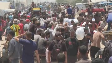 ガザ死者5万5000人超える　イスラエル配給拠点をまた攻撃か