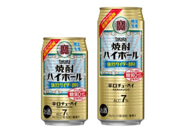 タカラ「焼酎ハイボール」＜強烈サイダー割り＞数量限定発売　糖質ゼロ・プリン体ゼロ・甘味料ゼロ！ブランド史上最強の炭酸シリーズから人気フレーバーが今年も登場！