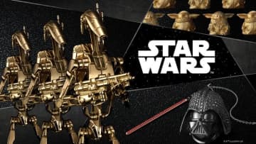 ケイウノから『スター・ウォーズ』コレクション新発売 純金のスタチューやジュエリーが大集結　4/18~20「STAR WARS CELEBRATION JAPAN」、公式ECサイトにて予約受付＆販売