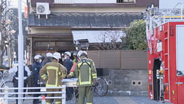 訪問看護に来た男性が“白い煙”出ているのを見つける 名古屋・中区で住宅火災 1人死亡