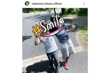 中村仁美さんがGWに「長男と外食」　息子たちの成長を感じる姿にほっこり　「うれしいですね」「パパも一緒かな？」