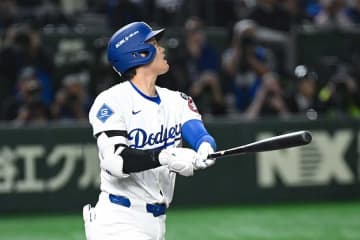 大谷翔平「もうちょっといくかと思ったけど…」　凱旋1号で東京シリーズに幕…2試合で打率.375