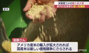 米国産のコメ輸入拡大案が浮上　県内の農業法人「いよいよだな」（福島）