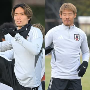 「相変わらずおしゃれ」「かっこいい」日本代表戦士、板倉滉＆守田英正のお揃いモノトーンコーデに反響！