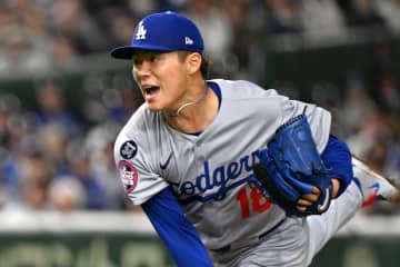 大谷翔平から「よかった」と言われ肩を“揉み揉み”、山本由伸が自身初のMLB開幕投手で１勝目「とにかく気持ちのこもったピッチングができていた」