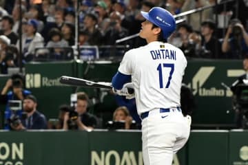 打率.375、３安打１本塁打３得点。千両役者たる大谷翔平のMLB東京シリーズにド軍記者は感嘆「日本にとって最高の瞬間」